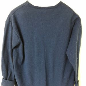 Express tricot blue sweater